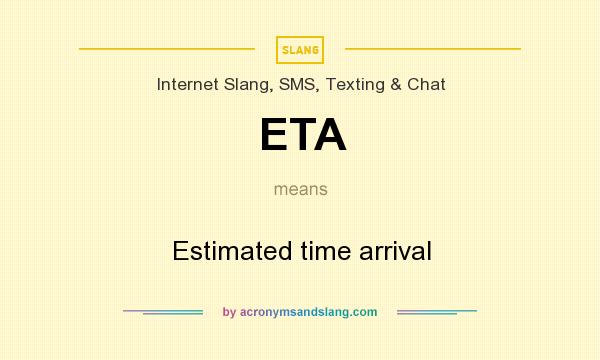 what does eta mean