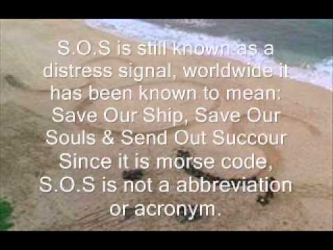 what does sos mean
