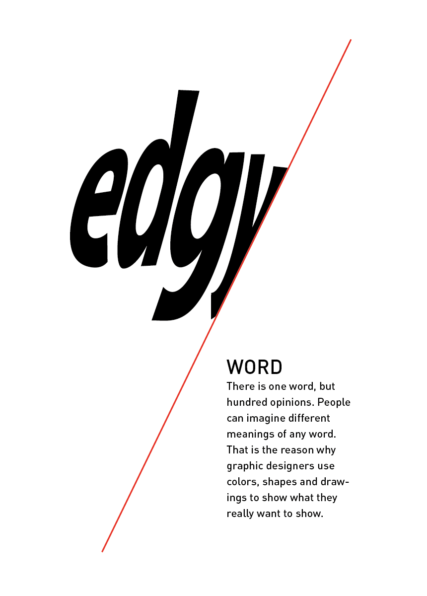 what does edgy mean