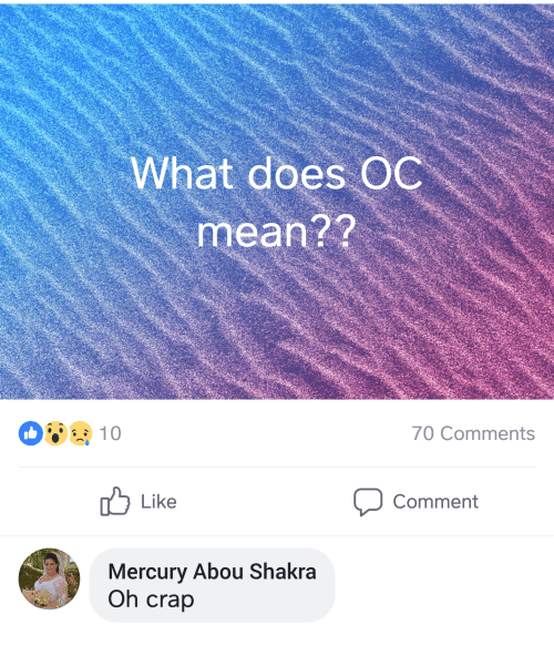 what does oc mean