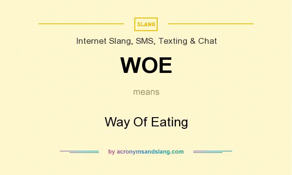 what does woe mean